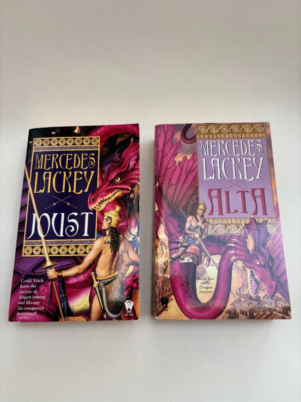 Fantasy Bundle- Joust & Alta- Dragonjousters by Mercedes Lackey